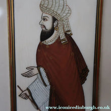 Load image into Gallery viewer, INDIAN ART: Vintage Indian Miniature Watercolour. Portrait of a Nobleman
