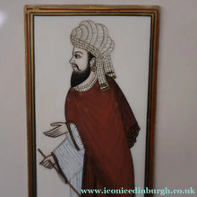 Load image into Gallery viewer, INDIAN ART: Vintage Indian Miniature Watercolour. Portrait of a Nobleman
