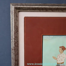 Load image into Gallery viewer, INDIAN ART: Vintage Indian Miniature Watercolour. Portrait of a Nobleman
