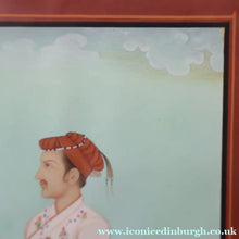 Load image into Gallery viewer, INDIAN ART: Vintage Indian Miniature Watercolour. Portrait of a Nobleman
