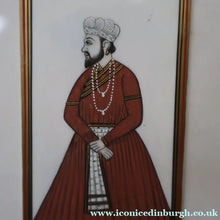 Load image into Gallery viewer, INDIAN ART: Vintage Indian Miniature Watercolour. Portrait of a Nobleman
