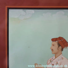 Load image into Gallery viewer, INDIAN ART: Vintage Indian Miniature Watercolour. Portrait of a Nobleman
