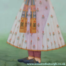 Load image into Gallery viewer, INDIAN ART: Vintage Indian Miniature Watercolour. Portrait of a Nobleman
