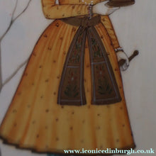 Load image into Gallery viewer, INDIAN ART: Vintage PAIR of Indian Miniature Watercolours Featuring a Gentleman and a Lady
