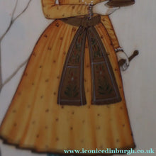 Load image into Gallery viewer, INDIAN ART: Vintage PAIR of Indian Miniature Watercolours Featuring a Gentleman and a Lady

