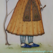 Load image into Gallery viewer, INDIAN ART: Vintage PAIR of Indian Miniature Watercolours Featuring a Gentleman and a Lady
