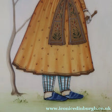 Load image into Gallery viewer, INDIAN ART: Vintage PAIR of Indian Miniature Watercolours Featuring a Gentleman and a Lady
