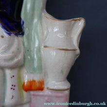 Load image into Gallery viewer, INDIAN MUTINY Interest. 1850s Antique Staffordshire Figurine of a HIGHLAND JESSIE
