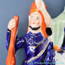 Load image into Gallery viewer, INDIAN MUTINY Interest. 1850s Antique Staffordshire Figurine of a HIGHLAND JESSIE
