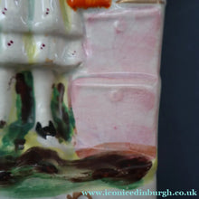 Load image into Gallery viewer, INDIAN MUTINY Interest. 1850s Antique Staffordshire Figurine of a HIGHLAND JESSIE
