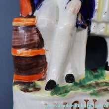 Load image into Gallery viewer, INDIAN MUTINY Interest. 1850s Antique Staffordshire Figurine of a HIGHLAND JESSIE
