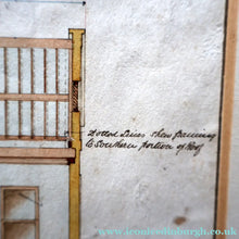 Load image into Gallery viewer, Interesting Sheet of Pen &amp; Ink Architectural Studies for Colonial Houses at the Island of Grand Turk. Dated 1902
