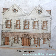 Load image into Gallery viewer, Interesting Sheet of Pen &amp; Ink Architectural Studies for Colonial Houses at the Island of Grand Turk. Dated 1902
