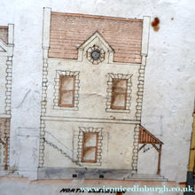 Load image into Gallery viewer, Interesting Sheet of Pen &amp; Ink Architectural Studies for Colonial Houses at the Island of Grand Turk. Dated 1902

