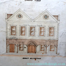Load image into Gallery viewer, Interesting Sheet of Pen &amp; Ink Architectural Studies for Colonial Houses at the Island of Grand Turk. Dated 1902
