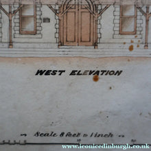 Load image into Gallery viewer, Interesting Sheet of Pen &amp; Ink Architectural Studies for Colonial Houses at the Island of Grand Turk. Dated 1902

