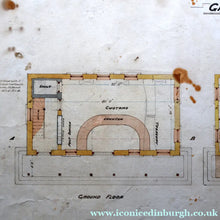 Load image into Gallery viewer, Interesting Sheet of Pen &amp; Ink Architectural Studies for Colonial Houses at the Island of Grand Turk. Dated 1902
