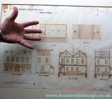Load image into Gallery viewer, Interesting Sheet of Pen &amp; Ink Architectural Studies for Colonial Houses at the Island of Grand Turk. Dated 1902

