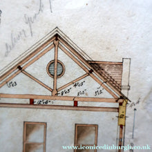 Load image into Gallery viewer, Interesting Sheet of Pen &amp; Ink Architectural Studies for Colonial Houses at the Island of Grand Turk. Dated 1902
