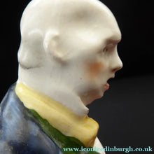 Load image into Gallery viewer, IRISH INTEREST. Rare Antique 19th Century Staffordshire Figure of Edmund Burke
