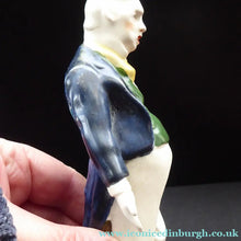 Load image into Gallery viewer, IRISH INTEREST. Rare Antique 19th Century Staffordshire Figure of Edmund Burke
