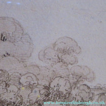 Load image into Gallery viewer, Antique Rome. 1827 Italian Grand Tour Drawing Porta Maggiore 
