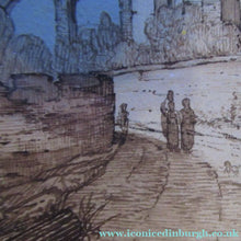Load image into Gallery viewer, Antique Rome. 1827 Italian Grand Tour Drawing Porta Maggiore 
