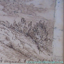 Load image into Gallery viewer, Antique Rome. 1827 Italian Grand Tour Drawing Porta Maggiore 

