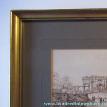 Load image into Gallery viewer, Antique Rome. 1827 Italian Grand Tour Drawing Porta Maggiore 
