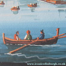 Load image into Gallery viewer, 1850s Antique PAIR OF Paintings of Naples and Vesusivus Erupting
