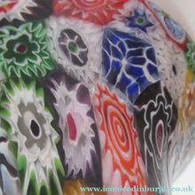 Load image into Gallery viewer, Vintage Fratelli Toso Millefiori Tutti Frutti Glass Lamp Base
