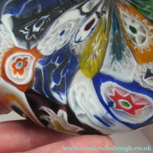 Load image into Gallery viewer, Vintage Fratelli Toso Millefiori Tutti Frutti Glass Lamp Base
