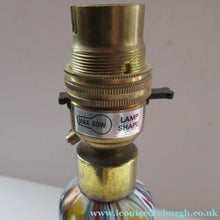 Load image into Gallery viewer, Vintage Fratelli Toso Millefiori Tutti Frutti Glass Lamp Base
