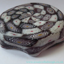 Load image into Gallery viewer, Vintage FRATELLI Toso Glass Bowl Millefiori Canes 1950s
