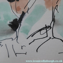 Load image into Gallery viewer, JP Donleavy Signed Watercolour Painting for Sale. The Cock
