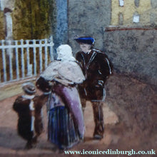 Load image into Gallery viewer, James Burrell Smith (1822 - 1897). View of a Medieval Border Abbey (probably Kelso Abbey). Watercolour (Framed)
