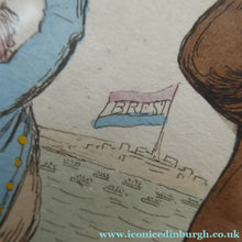 Load image into Gallery viewer, James Gillray Georgian Print. Opening of the Budget 1796
