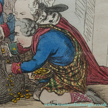 Load image into Gallery viewer, James Gillray Georgian Print. Opening of the Budget 1796
