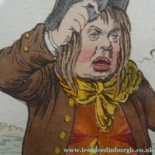 Load image into Gallery viewer, James Gillray Georgian Print. Opening of the Budget 1796
