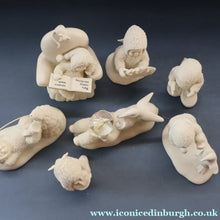 Load image into Gallery viewer, JOB LOT: Group of Seven Vintage Snow Babies Figurines. All in Good Condition
