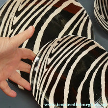 Load image into Gallery viewer, JOB LOT. Rare 1980s Midwinter Pattern "SAFARI" Zebra Stripes by Roy Midwinter
