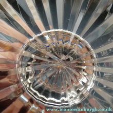 Load image into Gallery viewer, THREE Vintage Edinburgh Crystal LARGE Red Wine Glasses or Water Goblets.  STAR OF EDINBURGH Pattern. 7 inches
