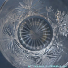 Load image into Gallery viewer, JOB LOT. Vintage Edinburgh Crystal Smaller Whisky Tumblers (Total of Seven). STAR OF EDINBURGH. 3 inches

