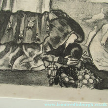 Load image into Gallery viewer, Original John Copley Lithograph Nativity Scene Christmas Wise Men. Signed
