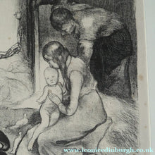 Load image into Gallery viewer, Original John Copley Lithograph Nativity Scene Christmas Wise Men. Signed
