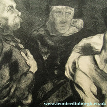 Load image into Gallery viewer, John Copley 1920s Original Lithograph British Prints The Sick KIng
