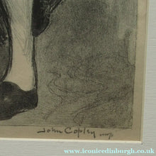 Load image into Gallery viewer, John Copley 1920s Original Lithograph British Prints The Sick KIng
