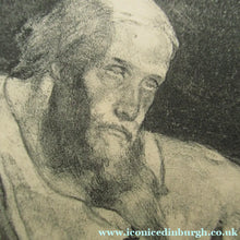 Load image into Gallery viewer, John Copley 1920s Original Lithograph British Prints The Sick KIng
