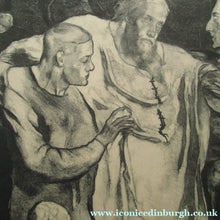 Load image into Gallery viewer, John Copley 1920s Original Lithograph British Prints The Sick KIng
