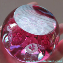 Load image into Gallery viewer, 1970s J Cane J Studio Glass Scottish Paperweight Crieff John Deacons

